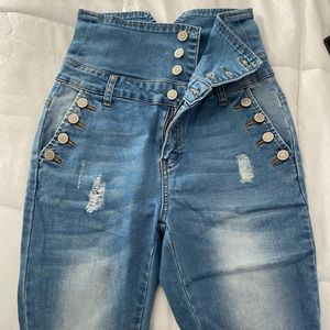 Hugh waisted jeans